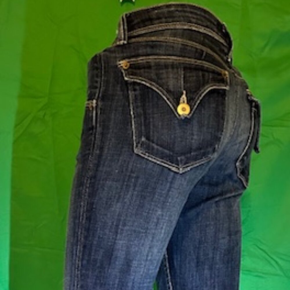 Hudson Beth Mid-Rise Baby Bootcut-Rhythm Rain. Sz 26